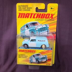 Matchbox Lesney '65 Austin Mini Police Van